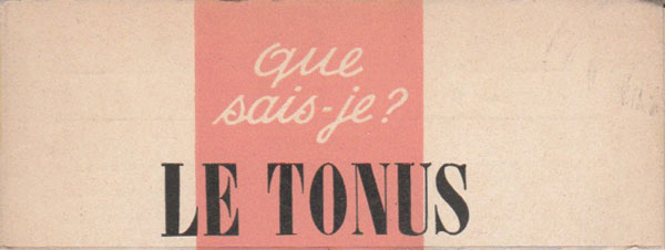 Le tonus
